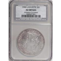 1900 $1 Lafayette Dollar AU52 CSN