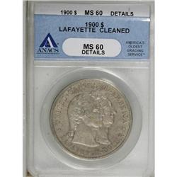 1900 $1 Lafayette Dollar MS60 ANACS