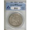 Image 1 : 1900 $1 Lafayette Dollar MS60 ANACS