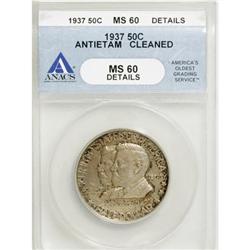 1937 50C Antietam MS60 ANACS