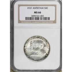1937 50C Antietam MS66 NGC
