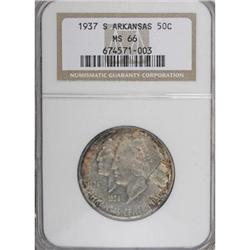 1937-S 50C Arkansas MS66 NGC