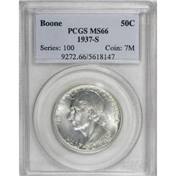 1937-S 50C Boone MS66 PCGS