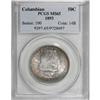 Image 1 : 1893 50C Columbian MS65 PCGS