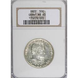 1922 50C Grant no Star MS65 NGC