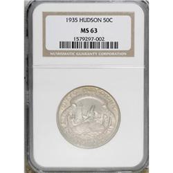 1935 50C Hudson MS63 NGC