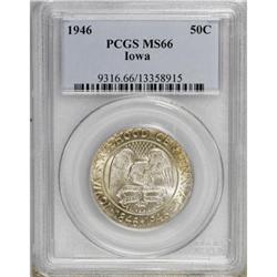 1946 50C Iowa MS66 PCGS