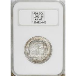 1936 50C Long Island MS65 NGC