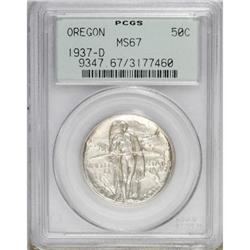1937-D 50C Oregon MS67 PCGS