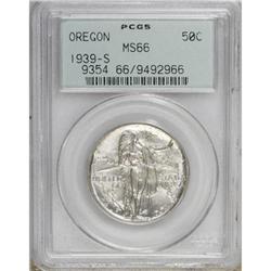 1939-S 50C Oregon MS66 PCGS