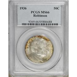 1936 50C Robinson MS66 PCGS