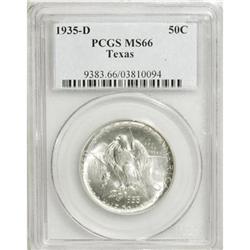 1935-D 50C Texas MS66 PCGS