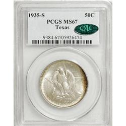 1935-S 50C Texas MS67 PCGS
