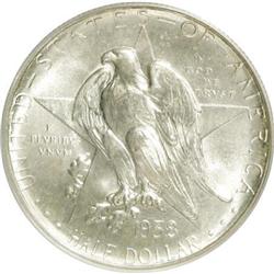 1938-D 50C Texas MS66 PCGS