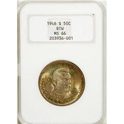 1946-S 50C Booker T. Washington MS66 NGC