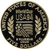 Image 2 : 1994-W G$5 World Cup Gold Five Dollar Deep Cameo PR70 N