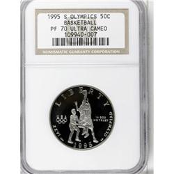 1995-S 50C Olympic/Basketball Half Dollar Deep Cameo PR