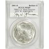 Image 1 : 2001-D $1 Buffalo Silver Dollar MS69 PCGS