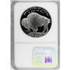 Image 2 : 2001-P $1 Buffalo Silver Dollar Deep Cameo PR70 NGC
