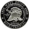 Image 2 : 2002-W $1 West Point Silver Dollar Deep Cameo PR70 NGC