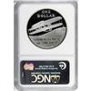 Image 2 : 2003-P $1 First Flight Silver Dollar Deep Cameo PR70 NG