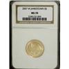Image 1 : 2007-W $5 Jamestown MS70 NGC