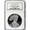 Image 1 : 1990-S $1 Silver Eagle Deep Cameo PR70 NGC