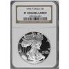 Image 1 : 1993-P $1 Silver Eagle Deep Cameo PR70 NGC