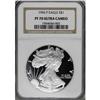 Image 3 : 1996-P $1 Silver Eagle Deep Cameo PR70 NGC