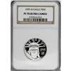 Image 1 : 1999-W P$50 Half-Ounce Platinum Eagle Deep Cameo PR70 N