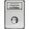 Image 1 : 2000-W P$25 Quarter-Ounce Platinum Eagle Deep Cameo PR7