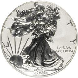 2006-P $1 Reverse Proof Silver Eagle PR69 PCGS