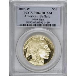 2006-W $50 Buffalo One-Ounce Gold Deep Cameo PR69 PCGS