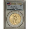 Image 1 : 2007 $50 One-Ounce Gold Eagle MS69 PCGS