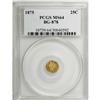 Image 3 : 1875 25C Indian Round 25 Cents, BG-878, R.3, MS64 PCGS