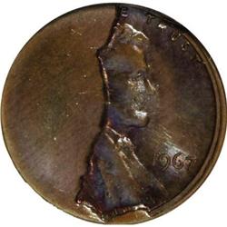 1967 1C Brown MS64 NGC