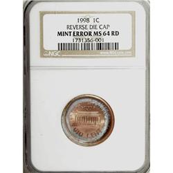 1998 1C Red MS64 NGC