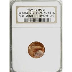 1999 1C Red MS66 NGC