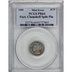 1880 3CN PR64 PCGS