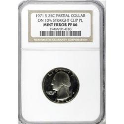 1971-S 25C PR66 NGC