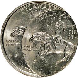 1999-P 25C Delaware MS66 NGC