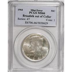 1964 50C MS66 PCGS