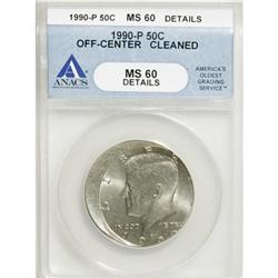 1990-P 50C MS60 ANACS