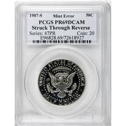 1987-S 50C Deep Cameo PR69 PCGS
