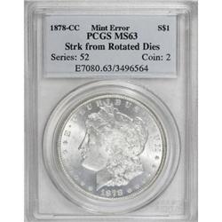 1878-CC $1 MS63 PCGS