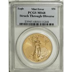 1999 G$50 One-Ounce Gold Eagle MS68 PCGS