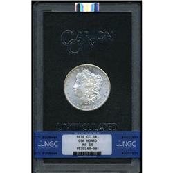 1878-CC $1 MS64 NGC