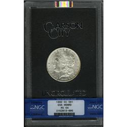 1882-CC $1 MS64 NGC