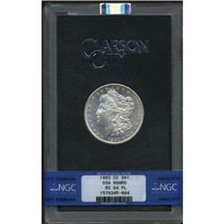1883-CC $1 MS64 NGC