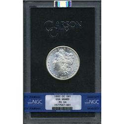 1883-CC $1 MS64 NGC